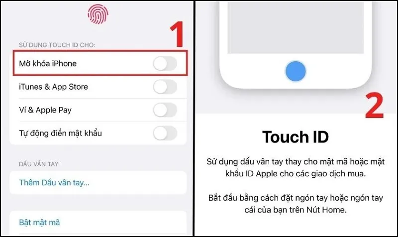 Cách cài mật khẩu điện thoại iPhone và Android chi tiết nhất