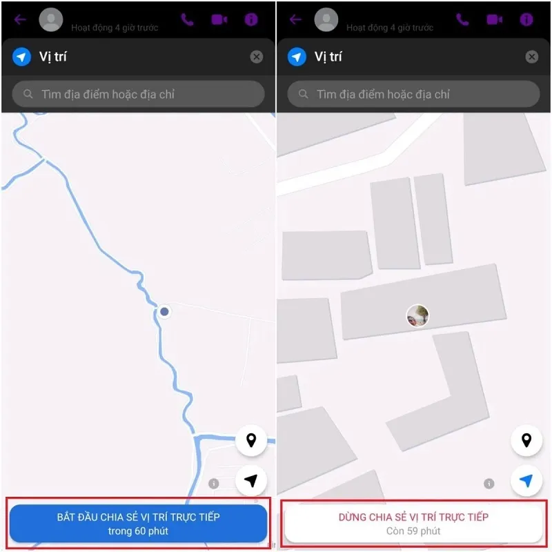 Cách chia sẻ vị trí trên Messenger iPhone và Android nhanh nhất