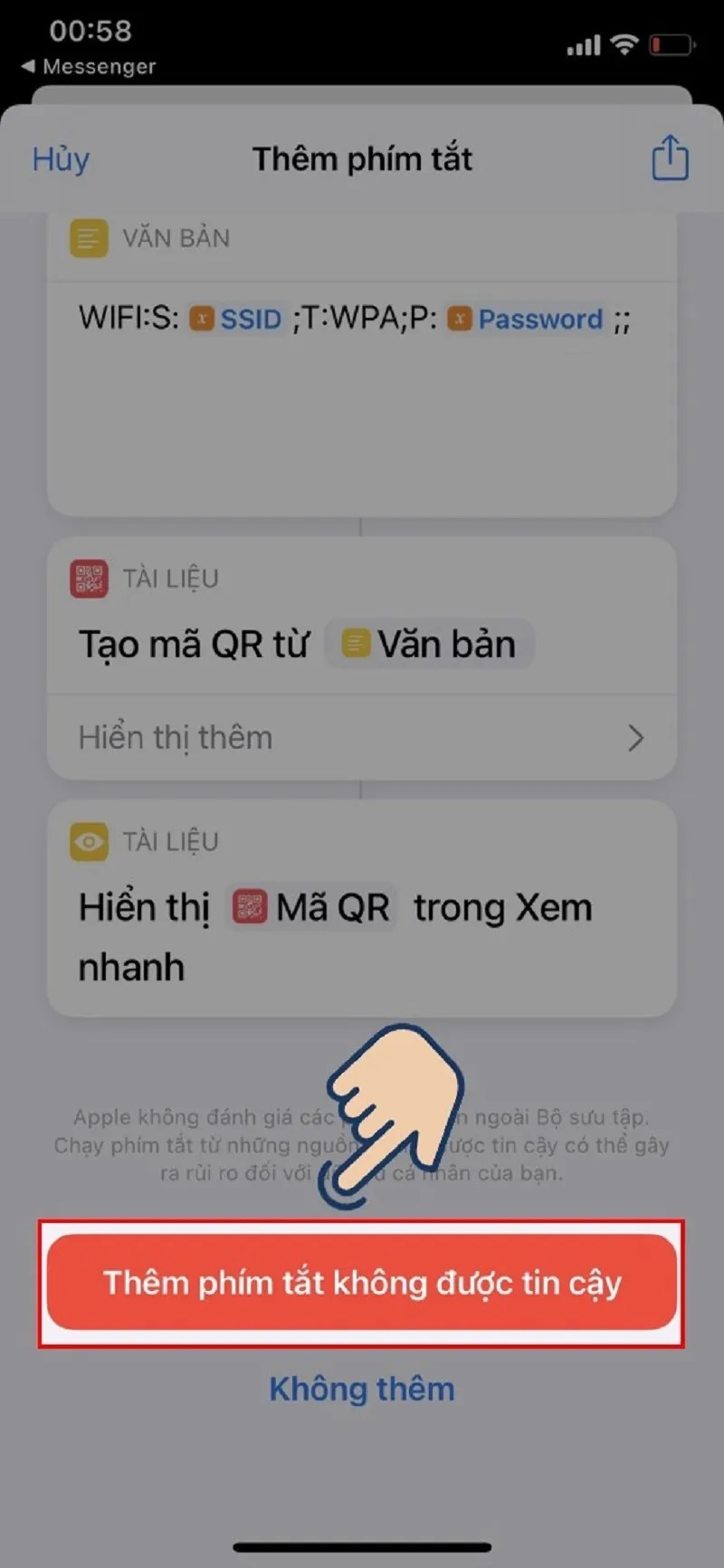 Cách chia sẻ Wifi bằng mã QR trên iPhone chính xác nhất