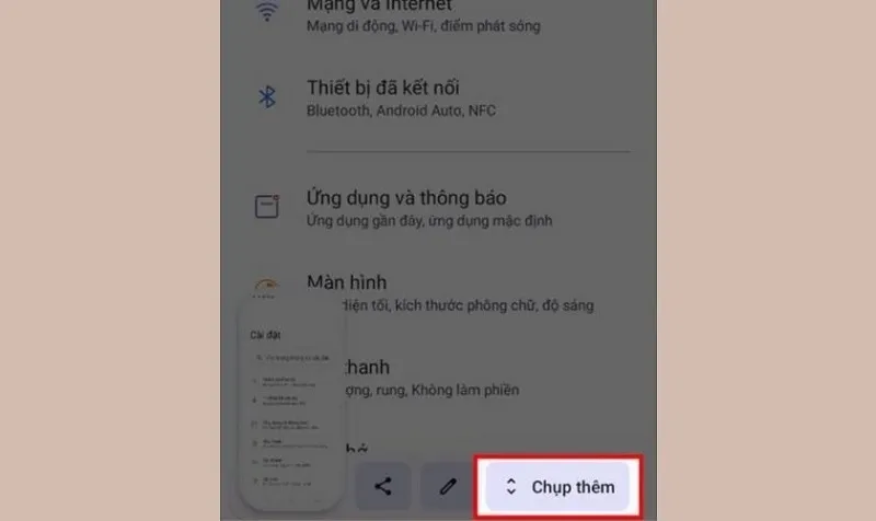 Cách chụp màn hình điện thoại Realme đơn giản nhất