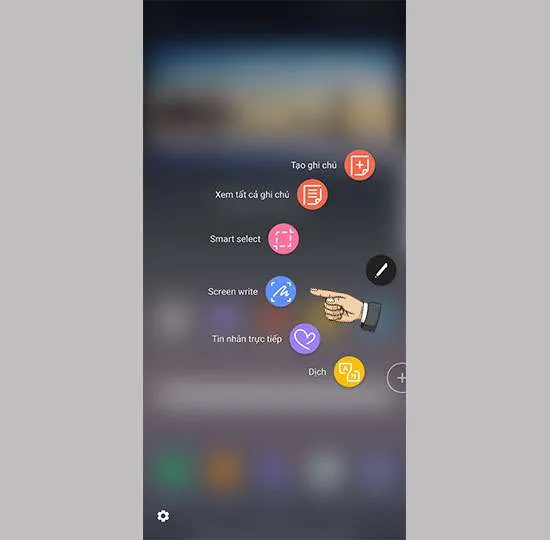 Cách chụp màn hình Galaxy Note 8