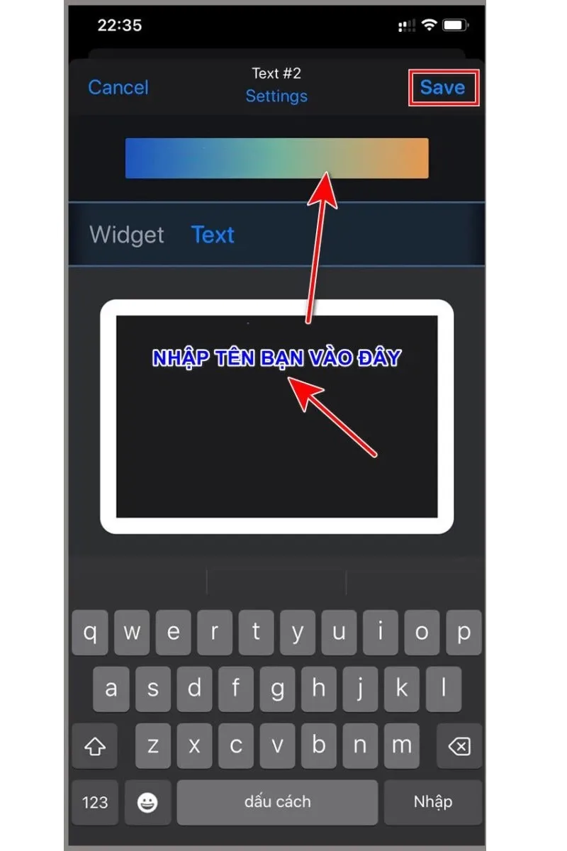 Cách để tên trên màn hình điện thoại iPhone đơn giản nhất