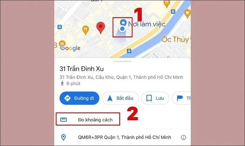 Cách đo khoảng cách trên Google Map điện thoại và máy tính