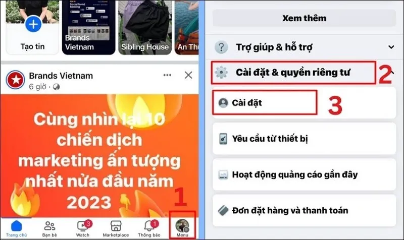 Cách đổi số điện thoại trên Facebook bằng điện thoại và máy tính