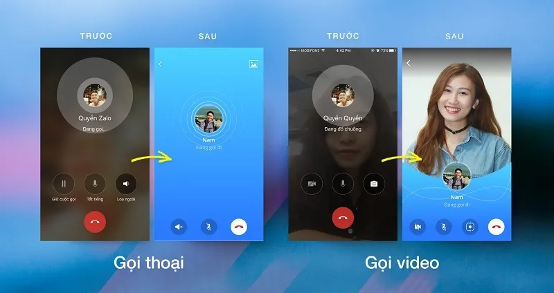 Cách dùng phần mềm làm đẹp khi gọi video Zalo và Messenger trên iPhone
