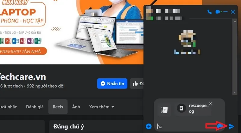 Cách gửi file qua Messenger trên điện thoại và máy tính dễ nhất