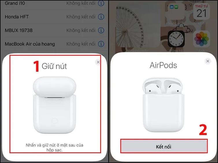 Cách kết nối Airpod với iPhone, iPad, Macbook cùng một số thiết bị khác