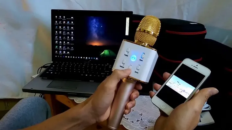 Cách kết nối micro bluetooth với điện thoại