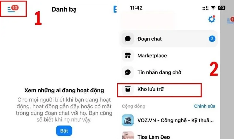 Cách khắc phục Messenger bị mất tin nhắn hiệu quả nhất