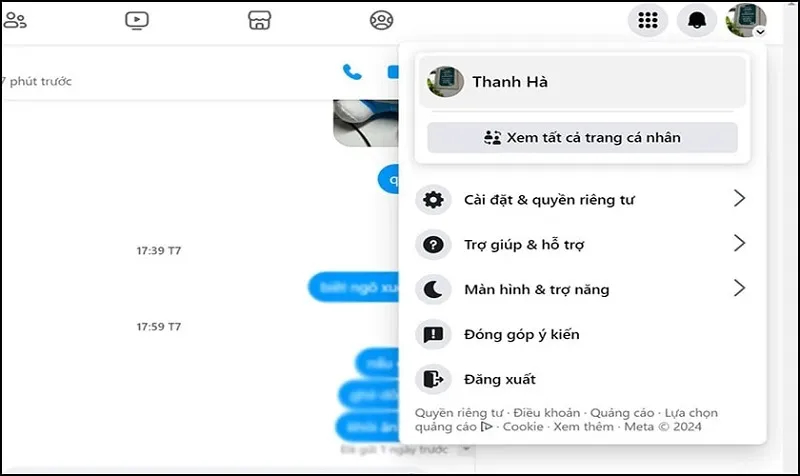 Cách khắc phục tình trạng Messenger bị chuyển sang tiếng Anh trên máy tính và điện thoại