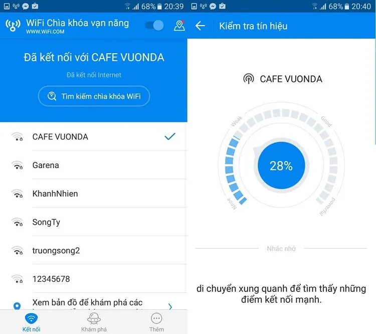 Cách lấy mật khẩu wifi hàng xóm