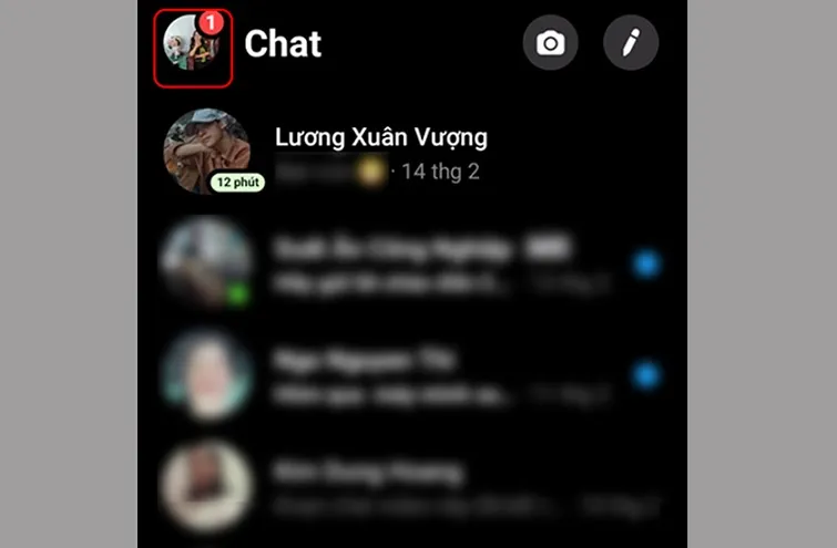 Cách mở bong bóng chat Messenger trên điện thoại Android và iOS