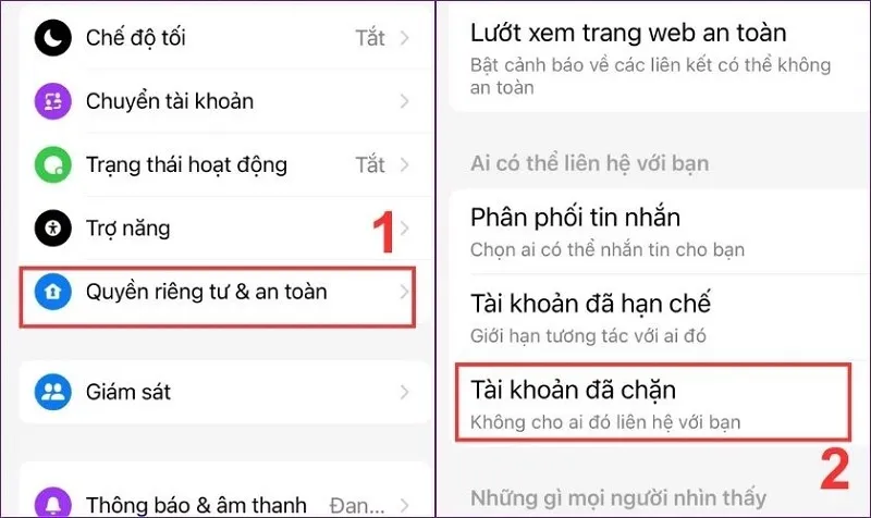 Cách sửa lỗi Messenger bỏ chặn nhưng không nhắn tin được