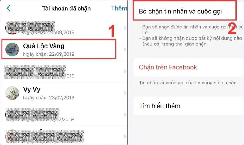 Cách sửa lỗi Messenger bỏ chặn nhưng không nhắn tin được