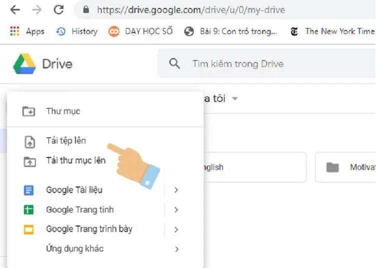 Cách tải ảnh từ google drive về điện thoại