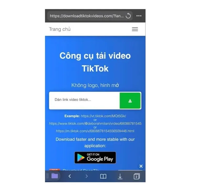 Cách tải video Tiktok không Logo trên iPhone nhanh nhất