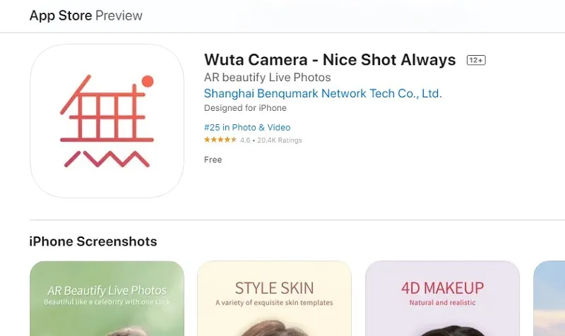 Cách tải Wuta Camera trên điện thoại và hướng dẫn sử dụng chi tiết