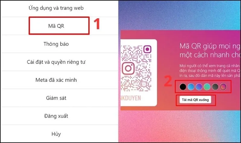 Cách tạo và lấy mã QR Instagram cực kỳ dễ dàng