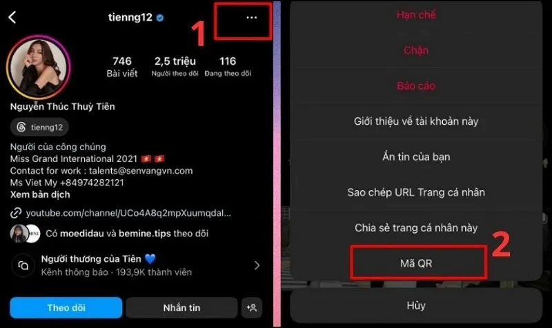 Cách tạo và lấy mã QR Instagram cực kỳ dễ dàng