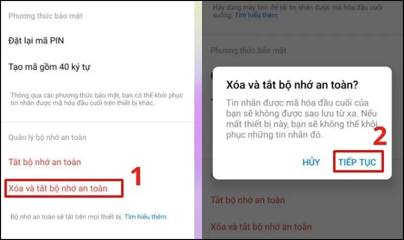 Cách tắt mã hóa đầu cuối trên Messenger trên iPhone và Android