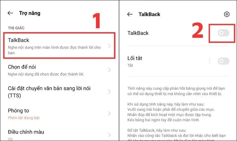 Cách tắt Talkback trên điện thoại iOS và Android đơn giản nhất
