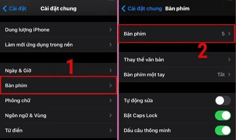 Cách thay đổi bàn phím điện thoại iPhone và Android nhanh nhất