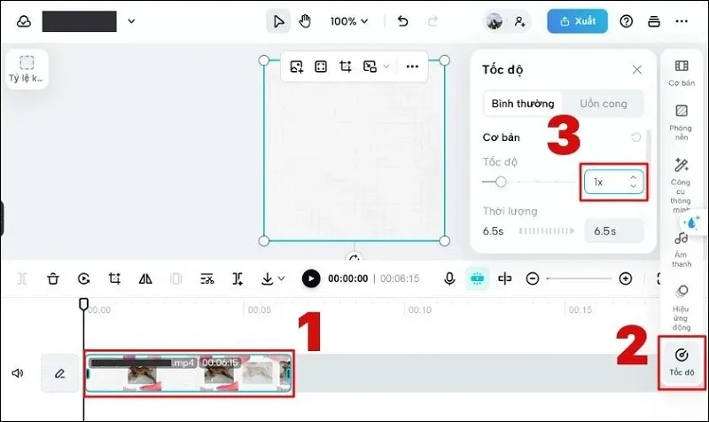 Cách tua nhanh video trên Capcut đơn giản nhất