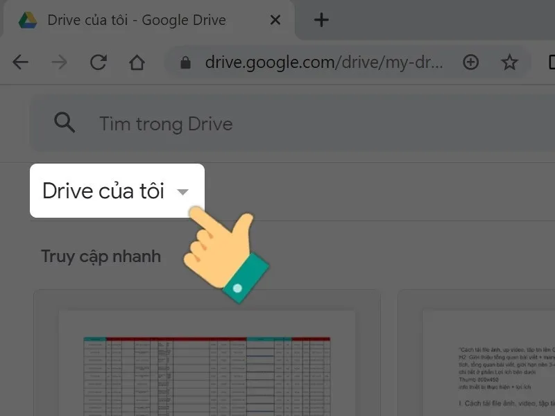 Cách up ảnh lên Google Drive trên điện thoại và máy tính