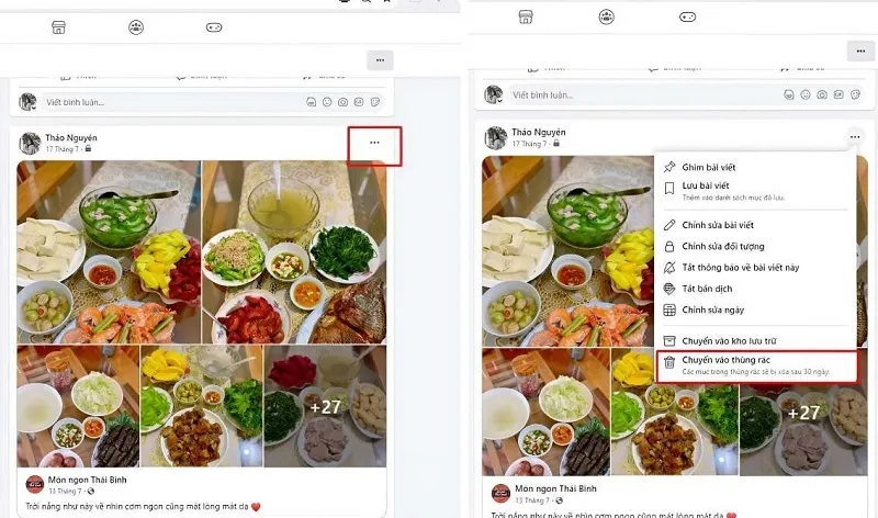 Cách xóa bài viết trên Facebook nhanh nhất