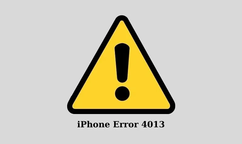 Fix lỗi 4013 khi Restore iPhone chắc chắn thành công