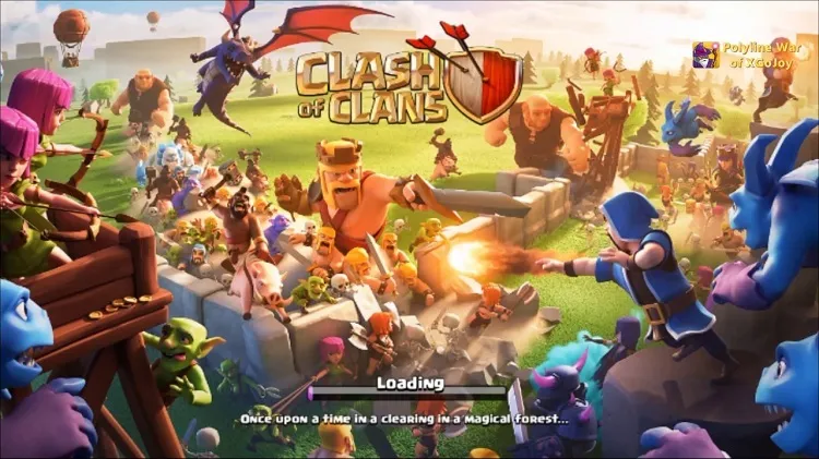 Game điện thoại info clash of clans