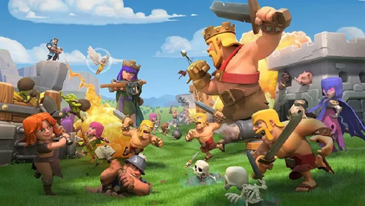 Game điện thoại info clash of clans