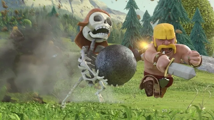 Game điện thoại info clash of clans