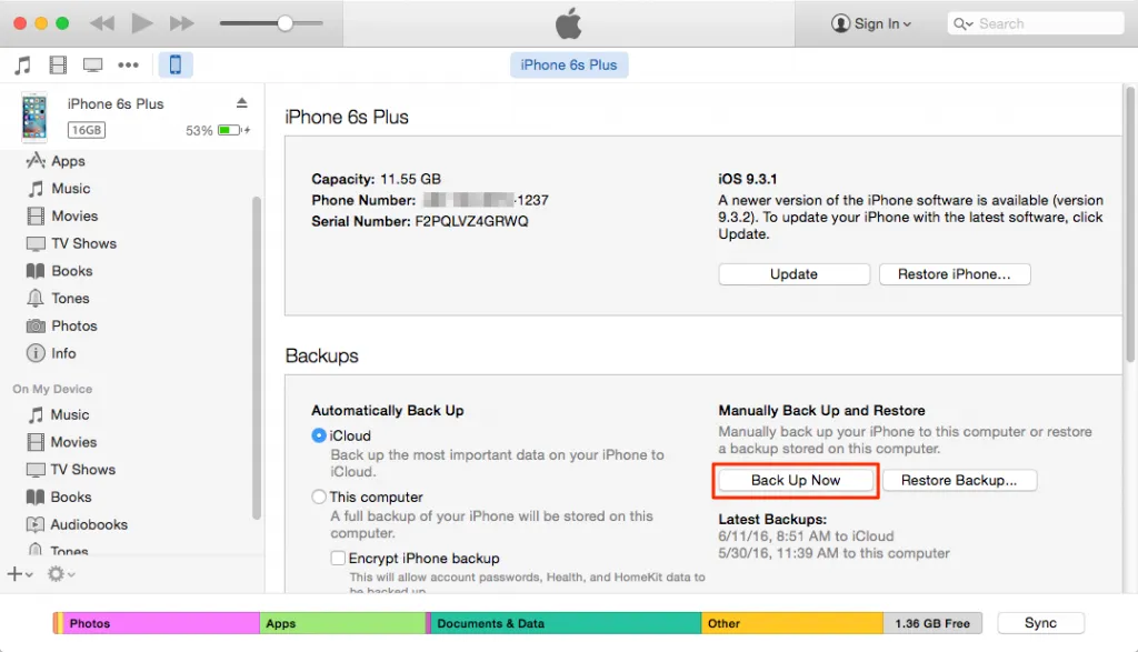 Hướng dẫn cách cập nhật IOS cho iPhone 4, 4s