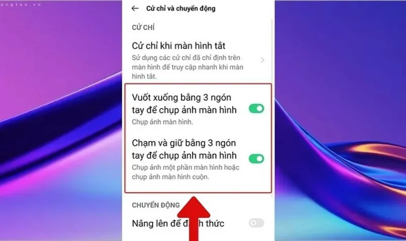 Hướng dẫn cách chụp màn hình OPPO nhanh nhất