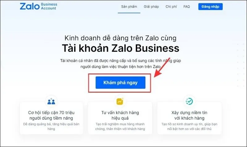 Hướng dẫn cách đăng ký Zalo Business trên điện thoại và máy tính