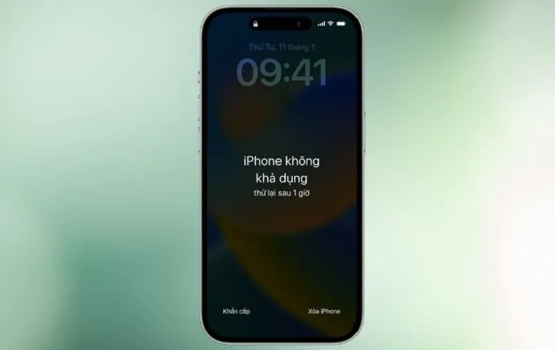 iPhone không khả dụng là gì? Cách mở khóa iPhone không khả dụng