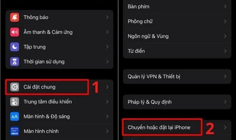 Nguyên nhân và cách khắc phục lỗi Reset Counter iPhone hiệu quả