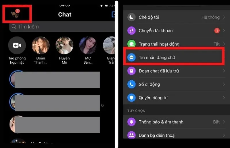 Nguyên nhân và cách khắc phục Messenger không hiển thị tin nhắn