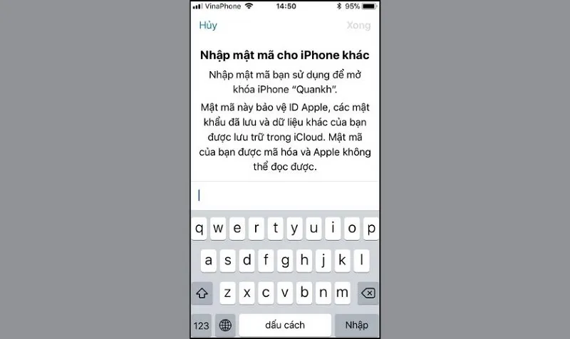 Nhập mật mã cho iPhone khác là gì? Hướng dẫn cách cài chi tiết