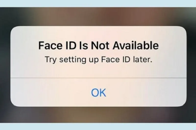 Phải làm thế nào khi Face ID không khả dụng?