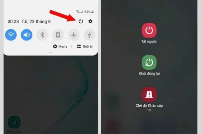 Tổng hợp một số cách tắt nguồn Samsung nhanh nhất