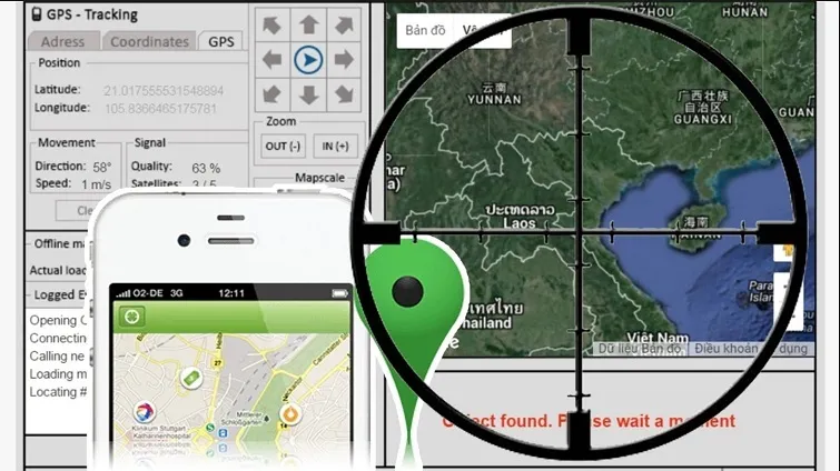Ứng dụng định vị số điện thoại